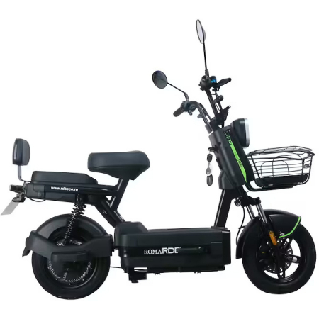Scuter Electric RDB ROMA, 600W, fara permis, 25km/h, Gri [7]