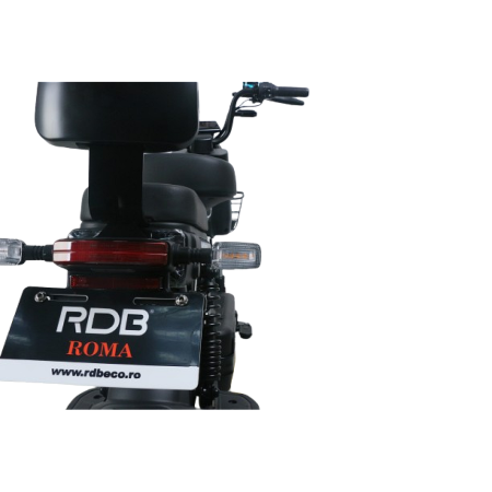 Scuter Electric RDB ROMA, 600W, fara permis, 25km/h, Albastru [15]