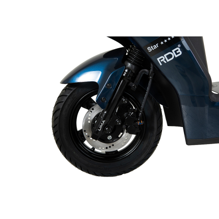 Scuter electric RDB STAR, 2000W, fara permis, 25 km/h, Albastru [17]