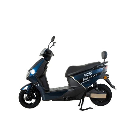 Scuter electric RDB STAR, 2000W, fara permis, 25 km/h, Albastru [5]