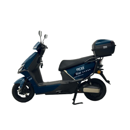 Scuter electric RDB STAR FULL, 2000W, fara permis, 25 km/h, Negru [10]