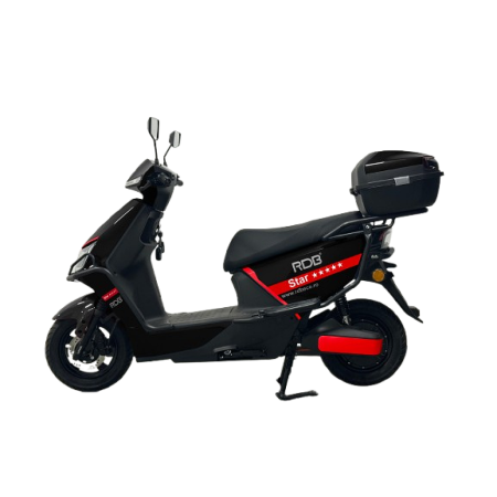 Scuter electric RDB STAR FULL, 2000W, fara permis, 25 km/h, Negru [1]