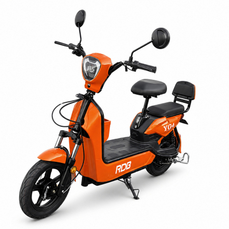 Scutere Electrice - Scuter Electric RDB YG4, 350W, fara permis, 25km/h, Portocaliu