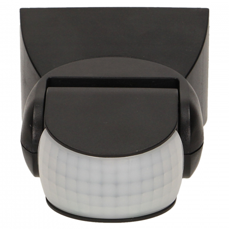 Senzori si detectoare - Senzor crepuscular si de miscare ORNO OR-CR-236/B, reglabil vertical si orizontal 180°, IP65, negru
