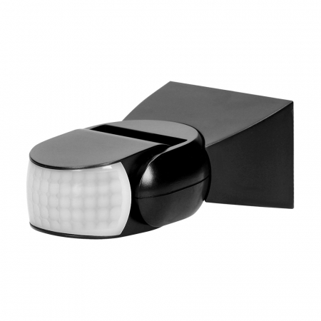 Senzori si detectoare - Senzor de miscare ORNO OR-CR-254/B, unghi detectie 180°/360°, 2 senzori, 1200W, IP65, reglarea intensitatii luminii, reglabil vertical si orizontal, negru