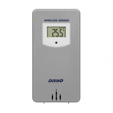 Accesorii control acces si supraveghere - Senzor extern suplimentar pentru statia meteo ORNO OR-SP-3100, wireless, 2 x AA, gri