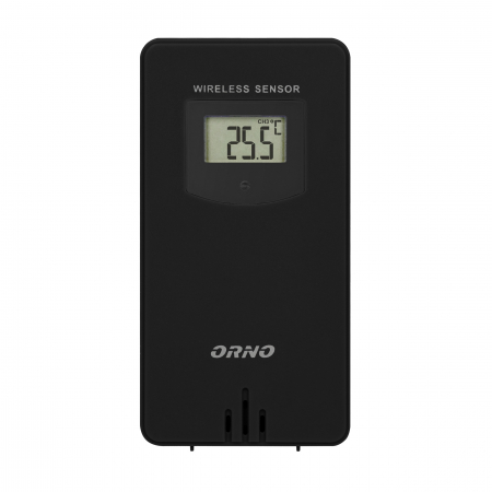 Accesorii control acces si supraveghere - Senzor extern suplimentar pentru statia meteo ORNO OR-SP-3100, wireless, 2 x AA, negru