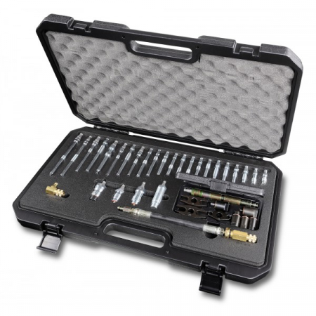 Dispozitive testare - Set complet de accesorii pentru masurarea presiunii si compresiei motoarelor diesel cu testerul 1464T. Beta 1464IC