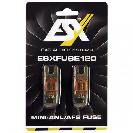 Subwoofere & boxe auto - Set sigurante ESX ESXFUSE100, 2 bucati, Mini ANL, 120 A