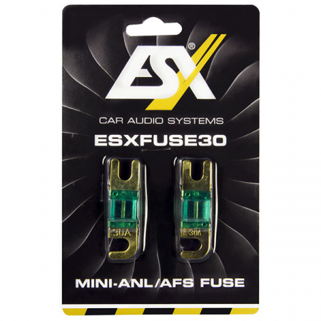 Subwoofere & boxe auto - Set sigurante ESX ESXFUSE30, 2 bucati, Mini ANL, 30 A
