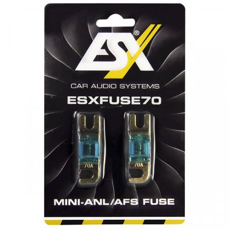 Subwoofere & boxe auto - Set sigurante ESX ESXFUSE70, 2 bucati, Mini ANL, 70 A