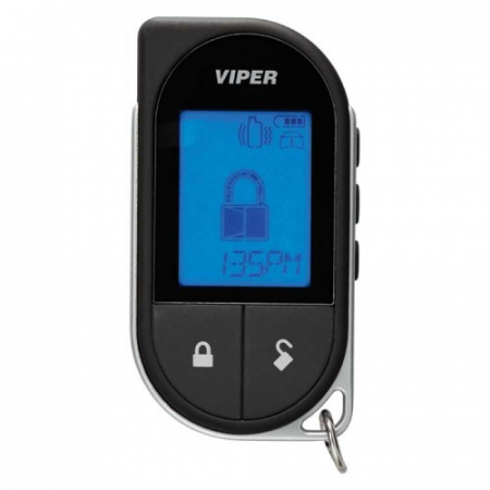Sistem de securitate cu pornirea motorului din telecomanda VIPER 5706 RESPONDER LC3 SST; Telecomanda pager cu LCD [1]