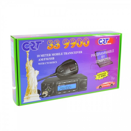 Statie radio CB CRT SS 9900 AM / FM / USB / LSB, squelch automat [1]
