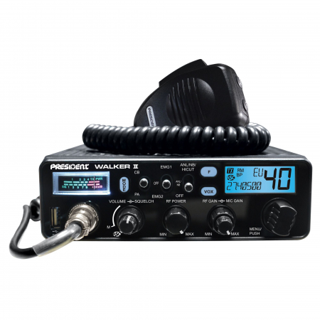 Statie radio CB President WALKER II, squelch automat [5]