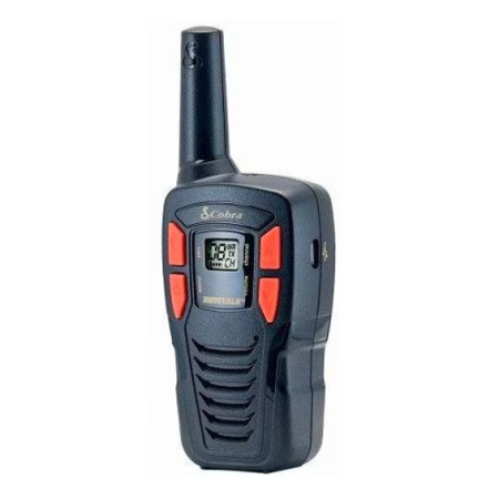 Set 2 statii walkie-talkie Cobra AM255, raza pana la 5 km, 16 canale, design robust, 6 acumulatori, cu antena incorporata nedetasabila [1]
