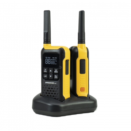 Statie radio portabila PMR PNI Dynascan F-15, 446MHz, 0.5W, 16CH, Waterproof IP67, set 2 bucati [1]