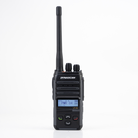 Statii radio walkie talkie - Statie radio portabila PMR Dynascan LP-50, 16CH, Scan, Vox, CTCSS, DCS, acumulator 2000mAh, IP67