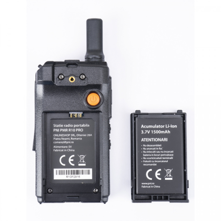 Statie radio portabila PNI PMR R10 PRO, 446MHz, 0.5W, Monitor, Scan, coduri CTCSS DCS [8]