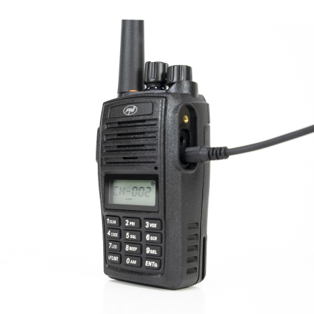 Statie radio portabila PNI PMR R18, 446MHz, 0.5W, 128 canale, 16 PMR si tonuri 50 CTCSS si 104 DCS, Radio FM, programabila, Waterproof IP67 [6]
