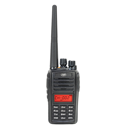 Statie radio portabila PNI PMR R18, 446MHz, 0.5W, 128 canale, 16 PMR si tonuri 50 CTCSS si 104 DCS, Radio FM, programabila, Waterproof IP67 [8]