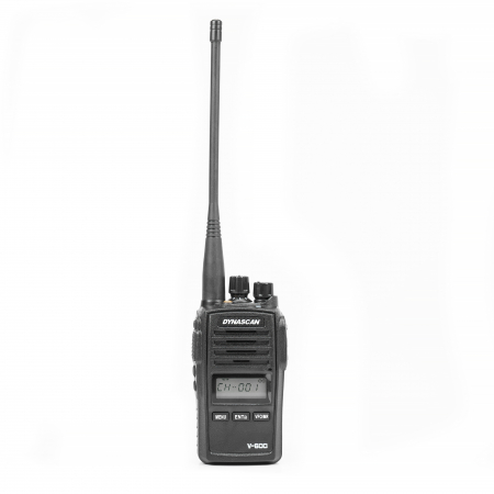 Statii radio walkie talkie - Statie radio portabila VHF PNI Dynascan V-600, 136-174 MHz, IP67, Scan, Scrambler, VOX