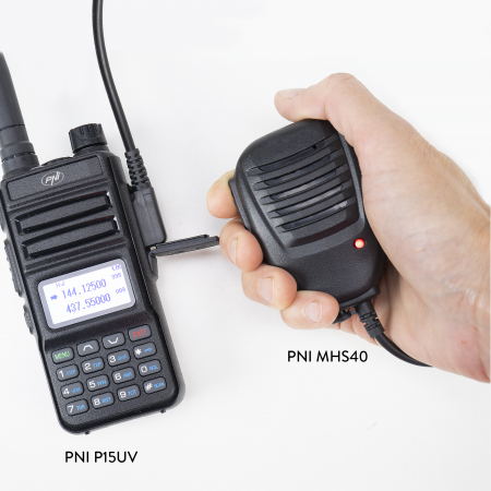 Statie radio portabila VHF/UHF PNI P15UV dual band, 144-146MHz/430-440Mhz, 999CH + acumulator 1500 mAh [1]