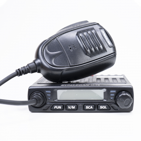 Statii radio walkie talkie - Statie radio UHF PNI Dynascan M-79U, 400–470MHz, Scan, TOT, Mic Gain, CTCSS-DCS, alimentare 12V