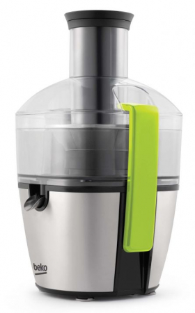 RESIGILATE - RESIGILAT! Storcator de fructe si legume Beko BKK2145, 1500W, 0.75l, 12500 rpm, inox