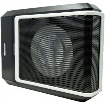 Subwoofer auto activ Alpine PWD-X5, 20 cm, 165W RMS, cu procesor de sunet incorporat pe 4.1 canale, Bluetooth [3]