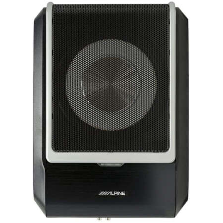 Subwoofer auto activ Alpine PWD-X5, 20 cm, 165W RMS, cu procesor de sunet incorporat pe 4.1 canale, Bluetooth [5]