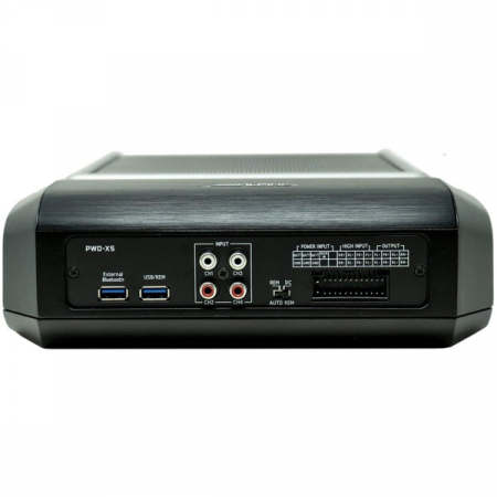 Subwoofer auto activ Alpine PWD-X5, 20 cm, 165W RMS, cu procesor de sunet incorporat pe 4.1 canale, Bluetooth [8]