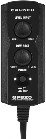 Subwoofer auto activ Crunch GP820, 20 cm, 150W RMS [4]