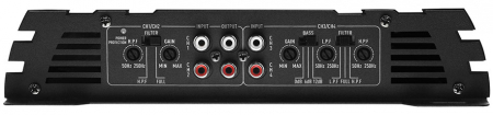 Pachet bass auto subwoofer Crunch CRB200, 200W RMS + amplificator Crunch GPX1000.4, 4 canale, 500 W RMS + Kit cablu amplificator [5]