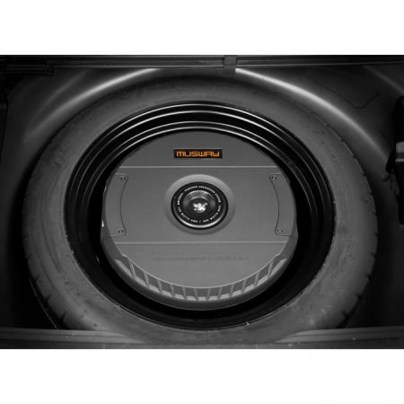 Subwoofer auto activ Musway MW 1000A, 28 cm, 150W RMS [9]