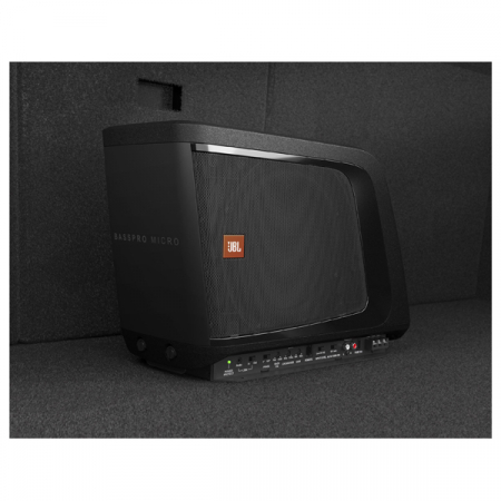 Subwoofer auto activ JBL BassPro Micro, 20 cm, 140W RMS [1]