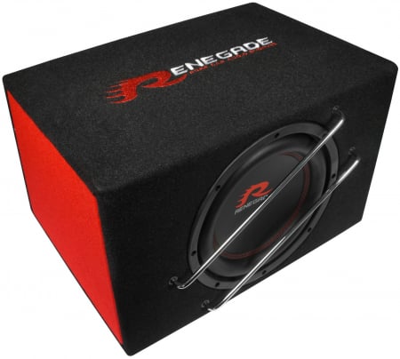 Subwoofere auto - Subwoofer auto activ Renegade RXV1000A, 25 cm, 200 W RMS