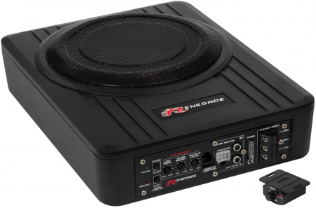 Subwoofer auto activ Renegade RS800A, 20 cm, 100W RMS [1]