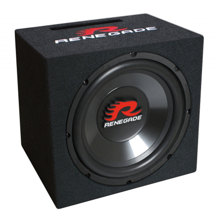 Subwoofere auto - Subwoofer auto Renegade RXV1000, 25 cm, 250 W RMS