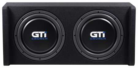 Subwoofer auto dual Crunch GTi300T, 2 X 30 cm, 300 W RMS [2]