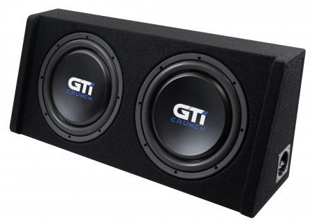 Subwoofere auto - Subwoofer auto dual Crunch GTi300T, 2 X 30 cm, 300 W RMS
