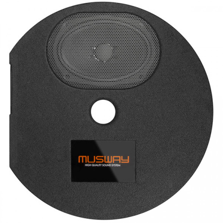 Subwoofer auto Musway MW300Q, 15x23 cm, 200W RMS [3]