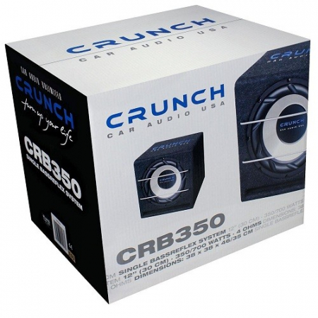 Subwoofer auto pasiv Crunch CRB-350, 350W RMS [1]