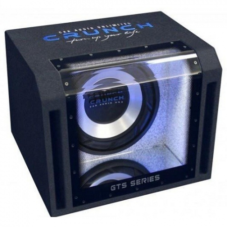 Subwoofere auto - Subwoofer auto pasiv cu incinta Bandpass Crunch GTS-350, 350W RMS