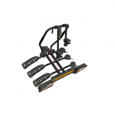 Suport 3 biciclete Peruzzo Siena 668/3N cu prindere pe carligul de remorcare, Negru [3]