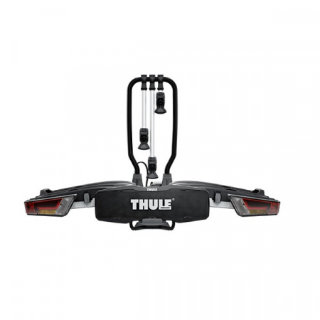 Suporturi biciclete - Suport auto pentru 3 biciclete Thule EasyFold XT 934100, cu prindere pe carligul de remorcare