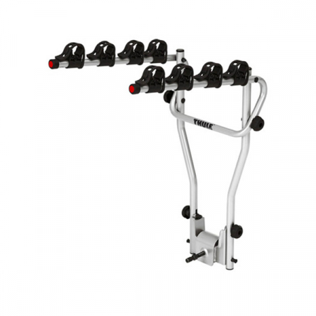 Suporturi biciclete - Suport auto pentru 4 biciclete Thule HangOn 9708, cu prindere pe carligul de remorcare