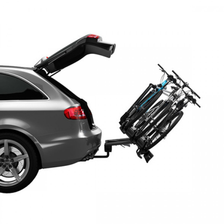 Suport auto pentru 4 biciclete Thule VeloCompact 926, cu prindere pe carligul de remorcare + adaptorul Thule 9261 [5]
