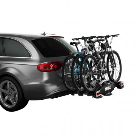 Suport auto pentru 4 biciclete Thule VeloCompact 926, cu prindere pe carligul de remorcare + adaptorul Thule 9261 [1]