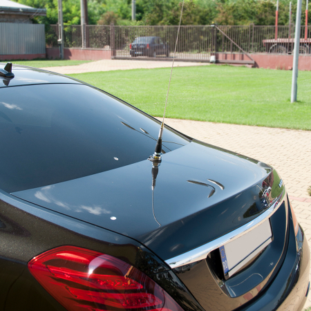 Suport montaj antena PNI T941 pe portbagaj - include cablu 5m [7]