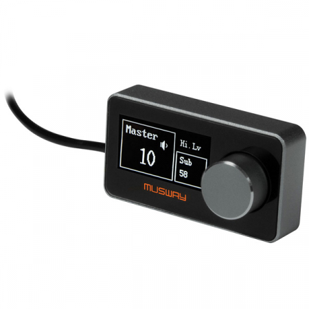 Telecomanda Musway DRC1, LCD, presetare DSP, compatibila modelele M6 si D8 [1]